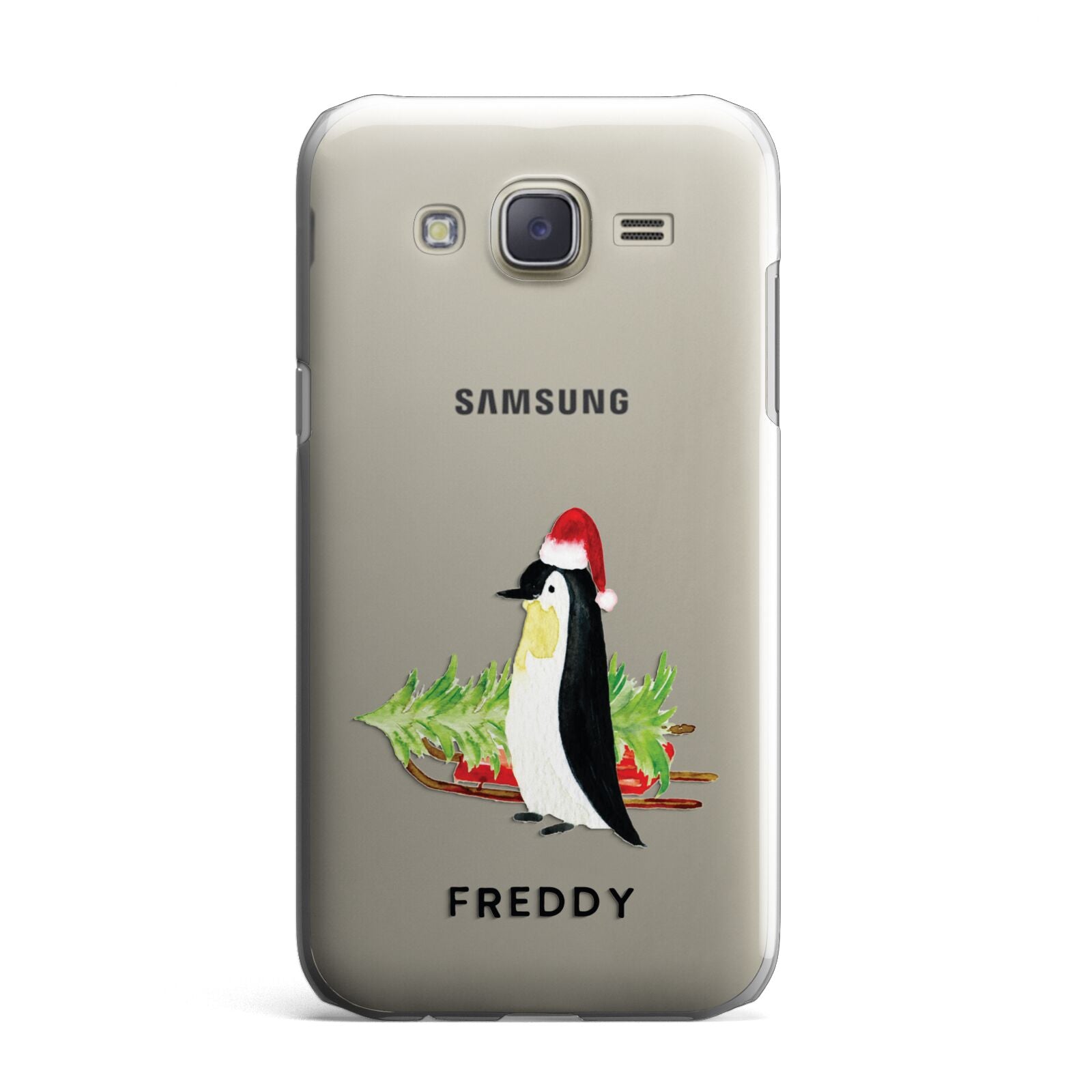 Penguin Personalised Samsung Galaxy J7 Case