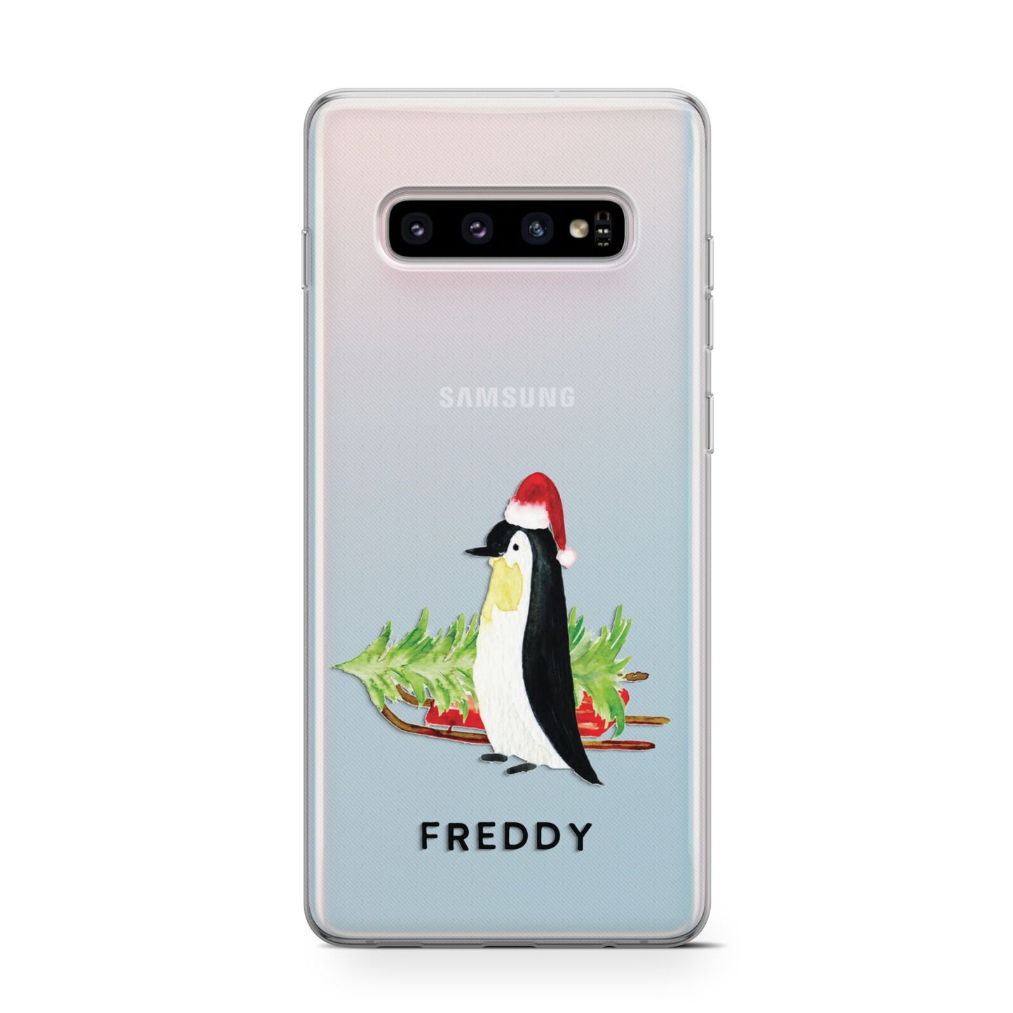 Penguin Personalised Samsung Galaxy S10 Case