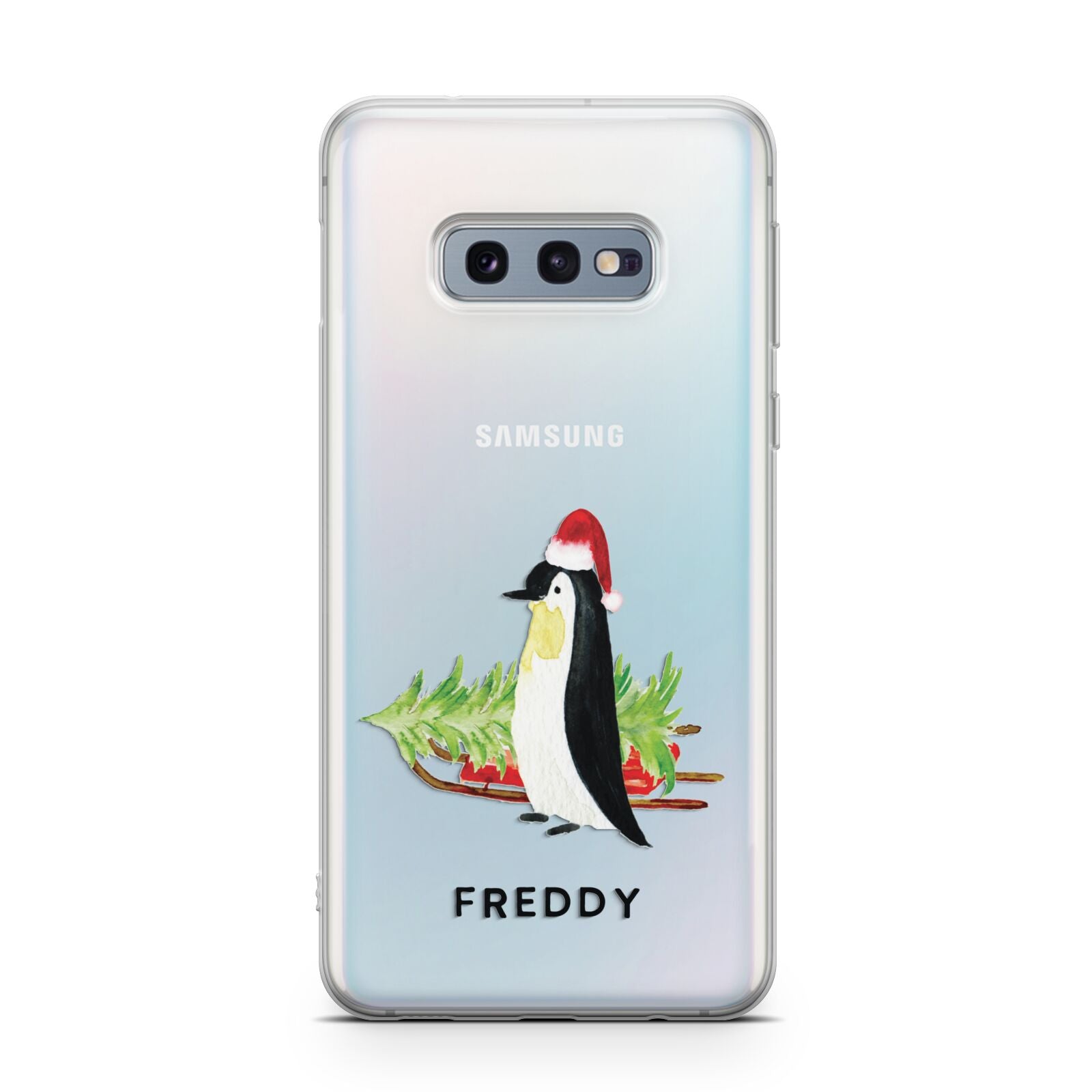 Penguin Personalised Samsung Galaxy S10E Case