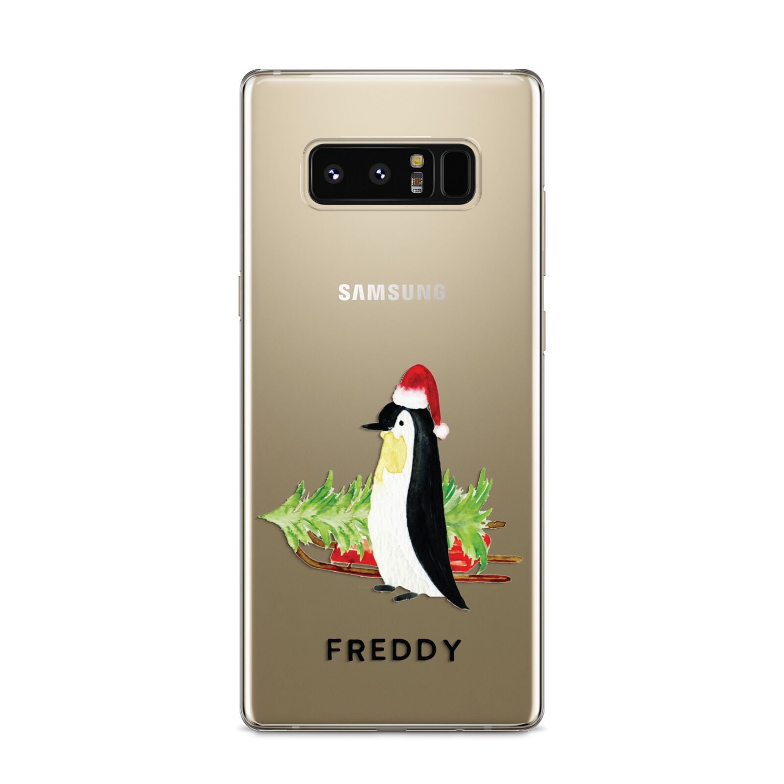 Penguin Personalised Samsung Galaxy S8 Case