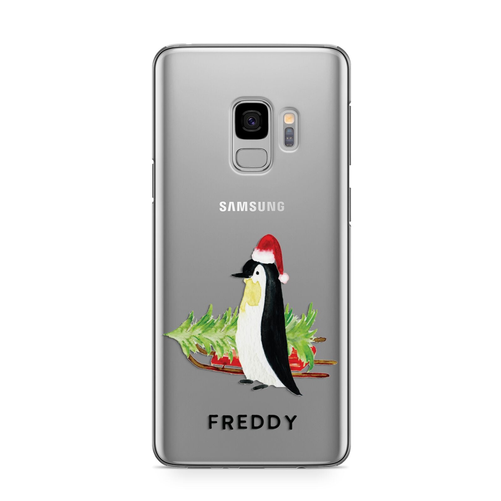 Penguin Personalised Samsung Galaxy S9 Case