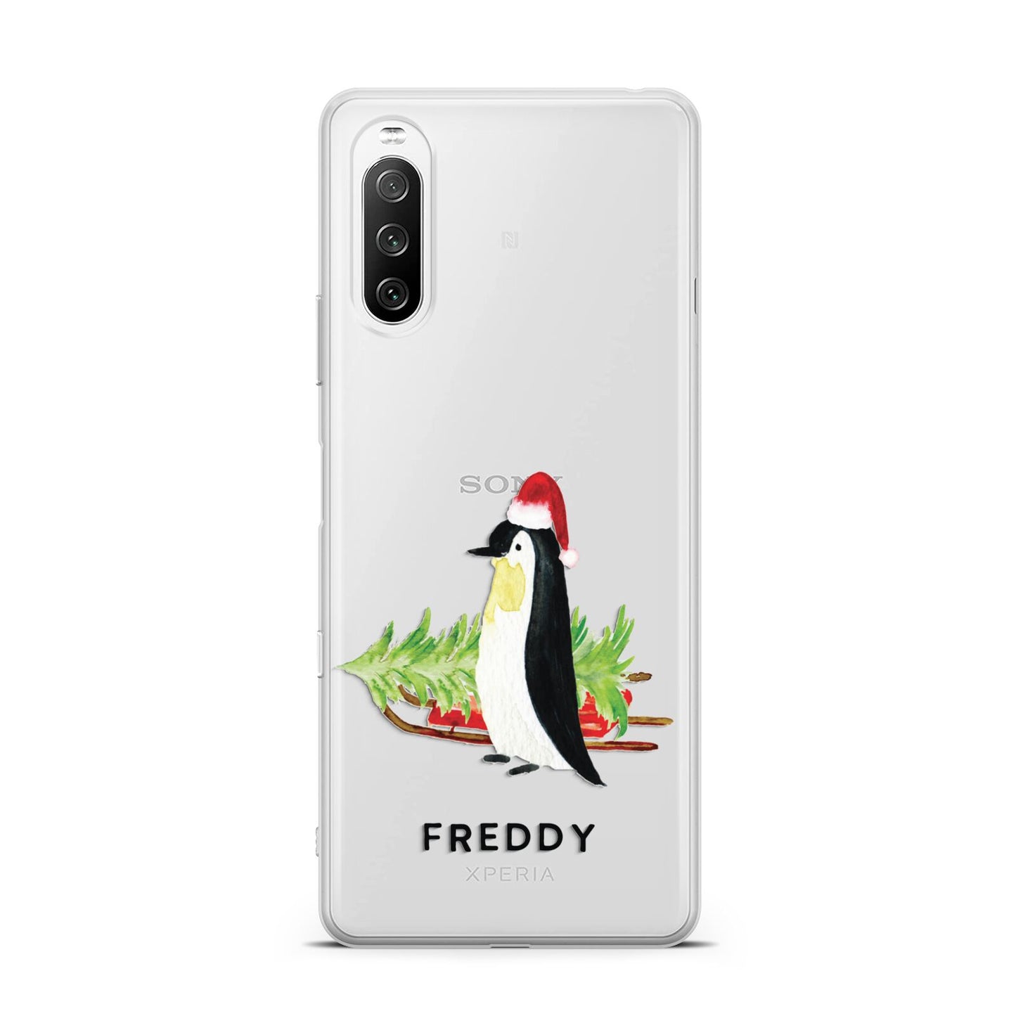 Penguin Personalised Sony Xperia 10 III Case