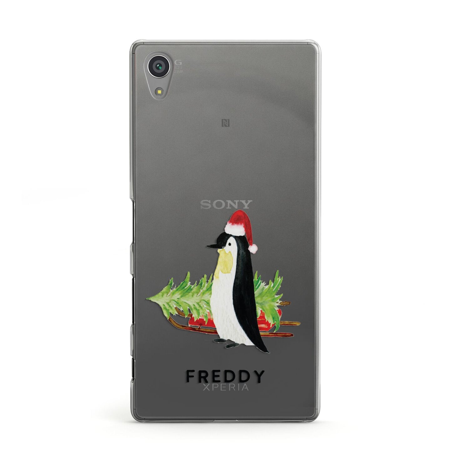 Penguin Personalised Sony Xperia Case