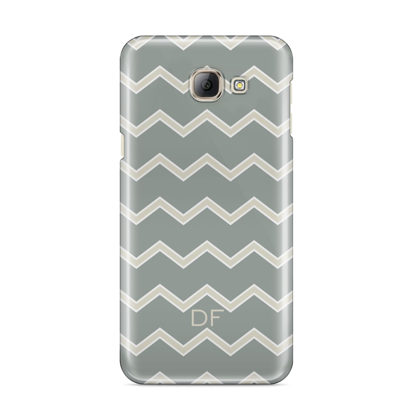 Personalised 2 Tone Chevron Samsung Galaxy A8 2016 Case