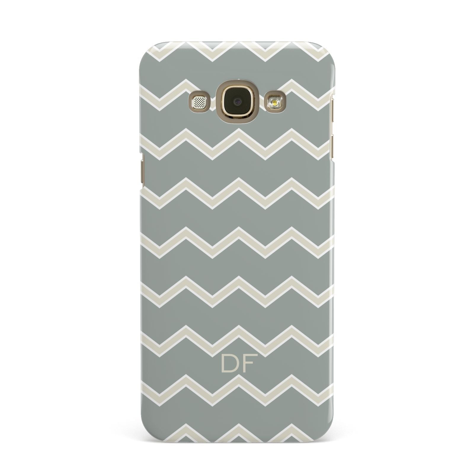 Personalised 2 Tone Chevron Samsung Galaxy A8 Case