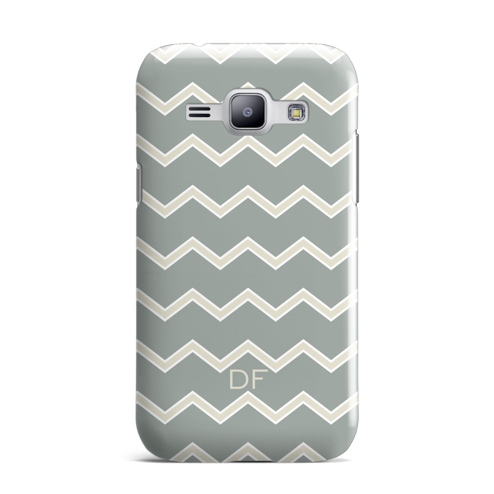 Personalised 2 Tone Chevron Samsung Galaxy J1 2015 Case