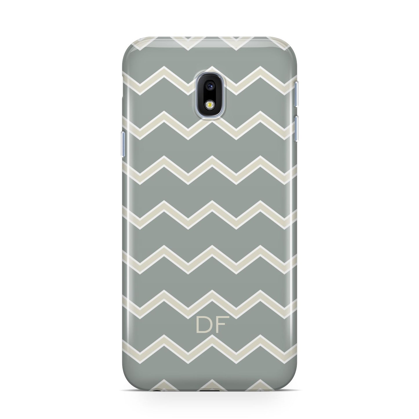 Personalised 2 Tone Chevron Samsung Galaxy J3 2017 Case