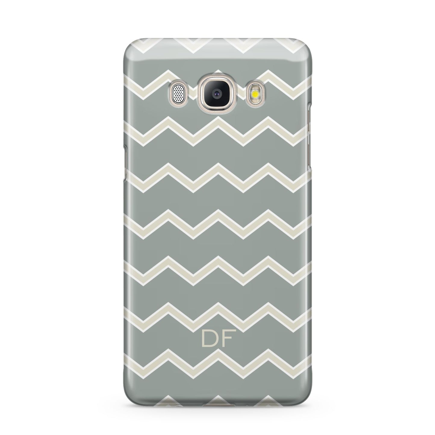 Personalised 2 Tone Chevron Samsung Galaxy J5 2016 Case