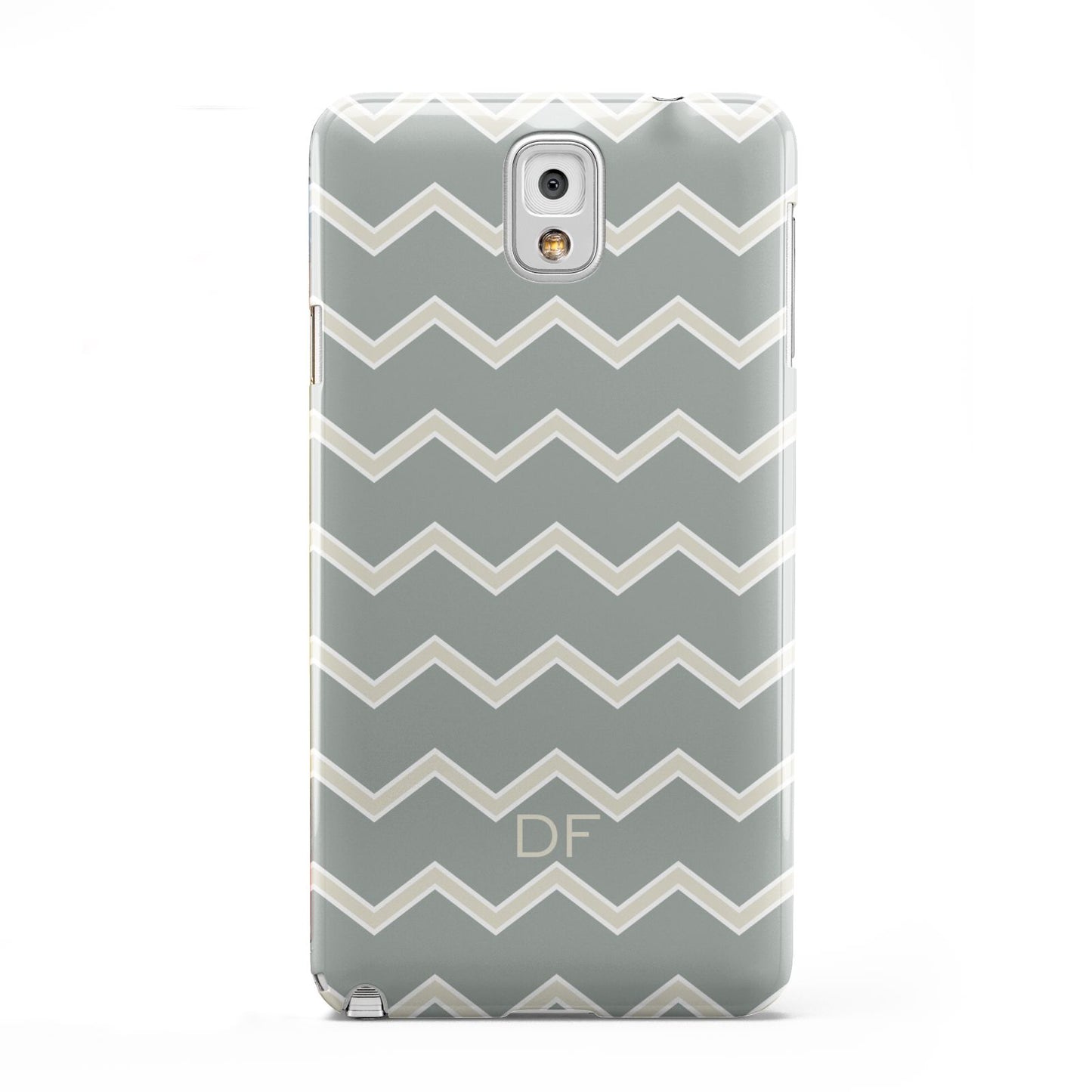 Personalised 2 Tone Chevron Samsung Galaxy Note 3 Case