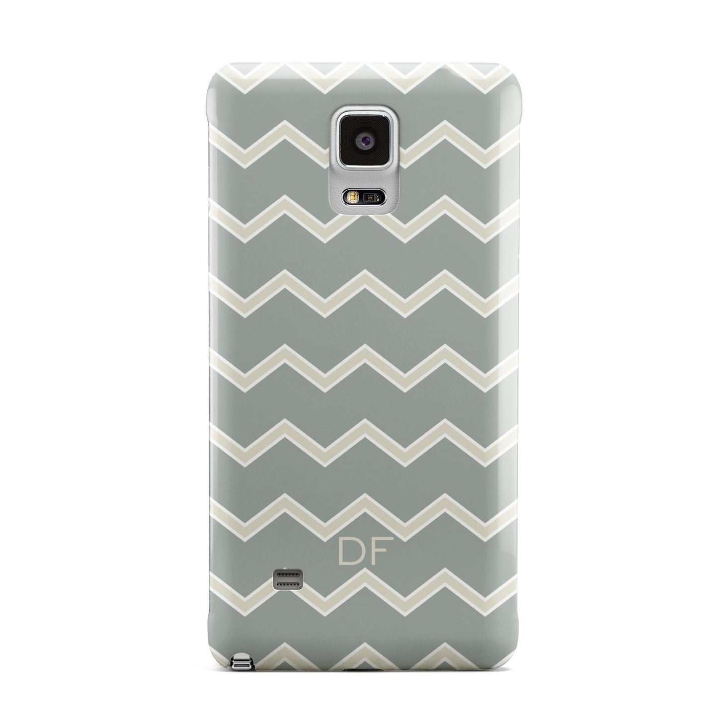 Personalised 2 Tone Chevron Samsung Galaxy Note 4 Case