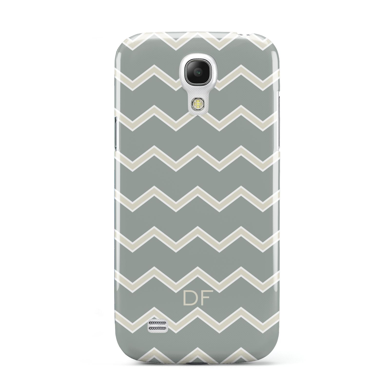 Personalised 2 Tone Chevron Samsung Galaxy S4 Mini Case