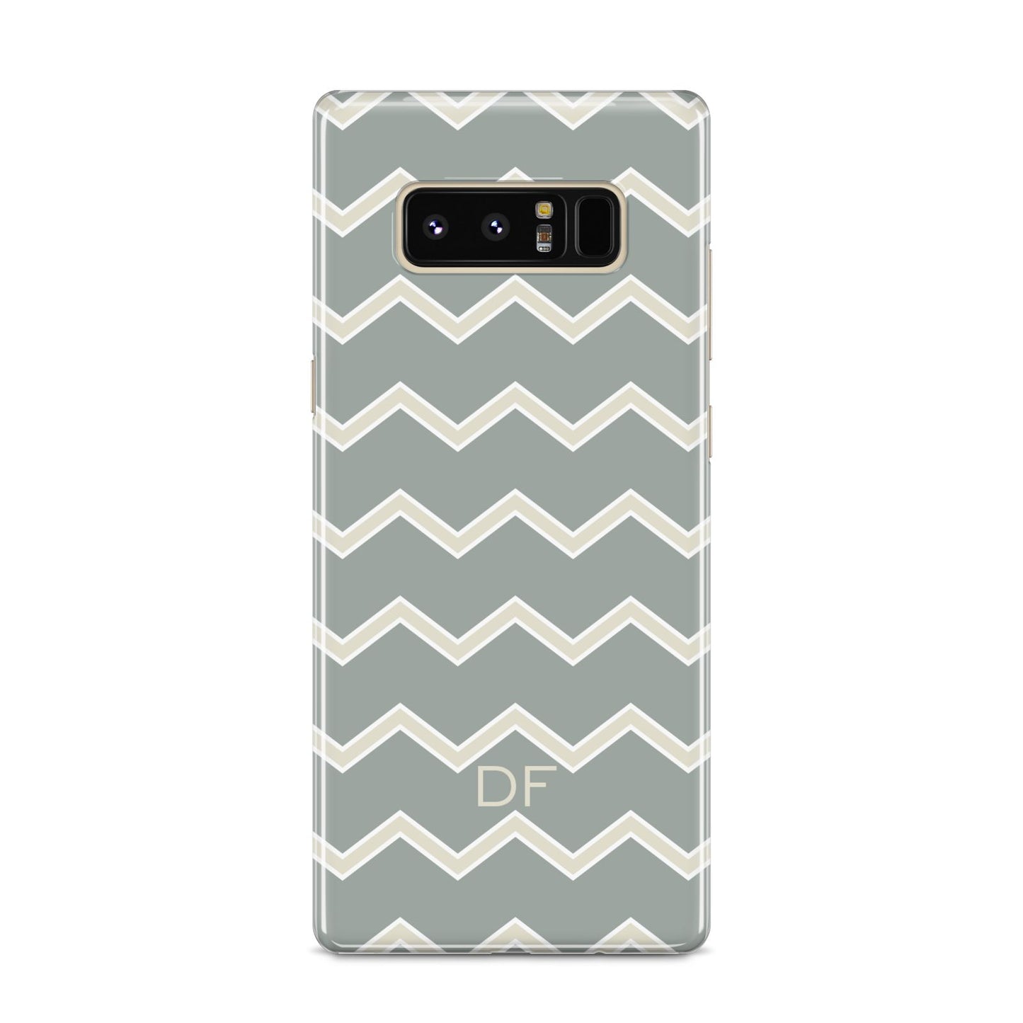 Personalised 2 Tone Chevron Samsung Galaxy S8 Case