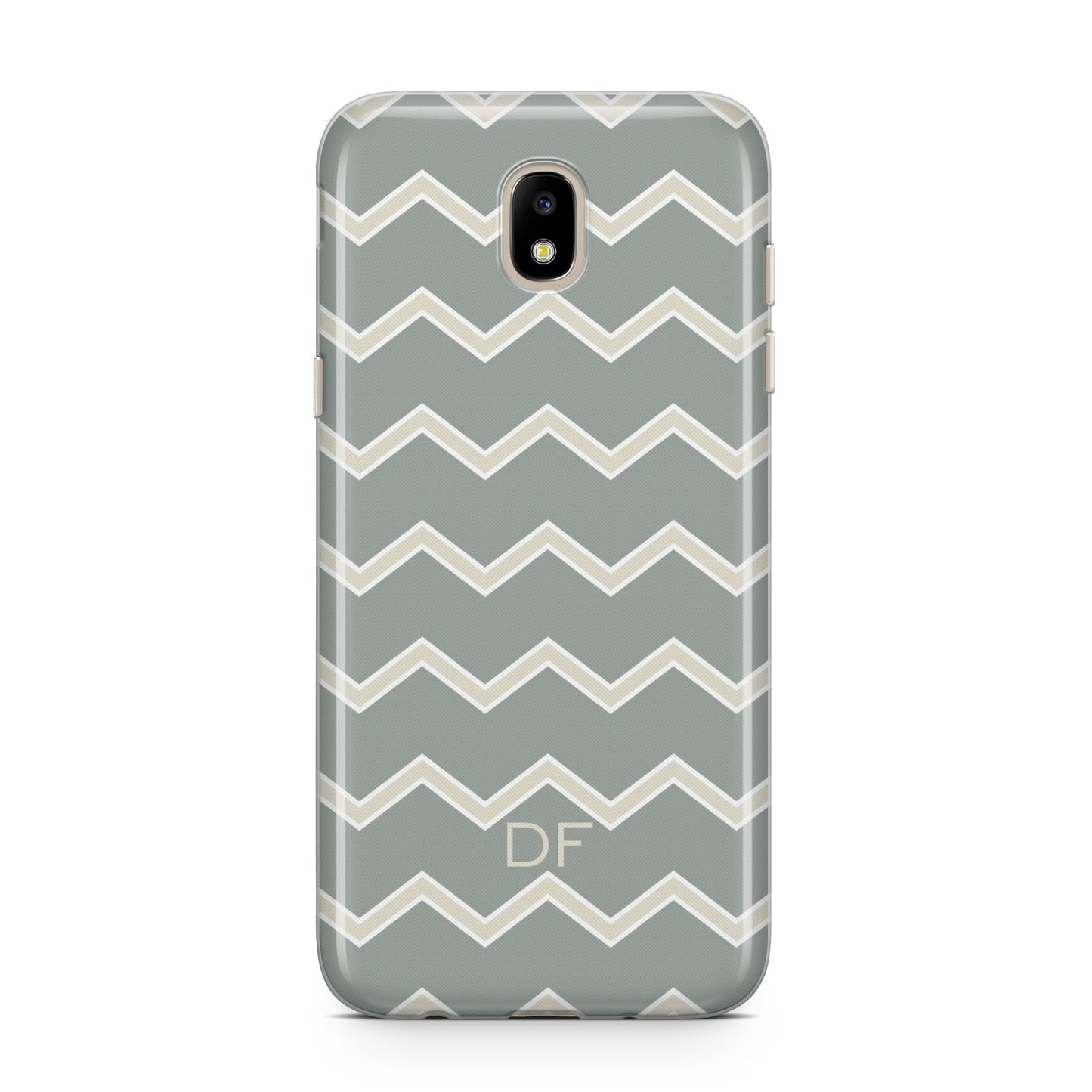 Personalised 2 Tone Chevron Samsung J5 2017 Case