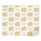 Personalised 65th Birthday Personalised Wrapping Paper Alternative