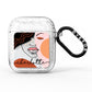 Personalised Abstract Art AirPods Glitter Case
