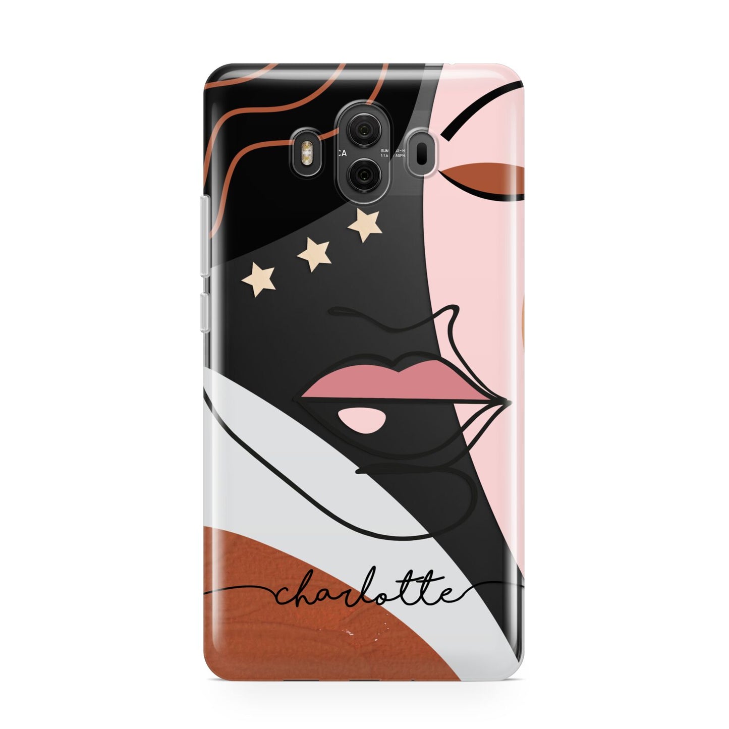 Personalised Abstract Art Huawei Mate 10 Protective Phone Case