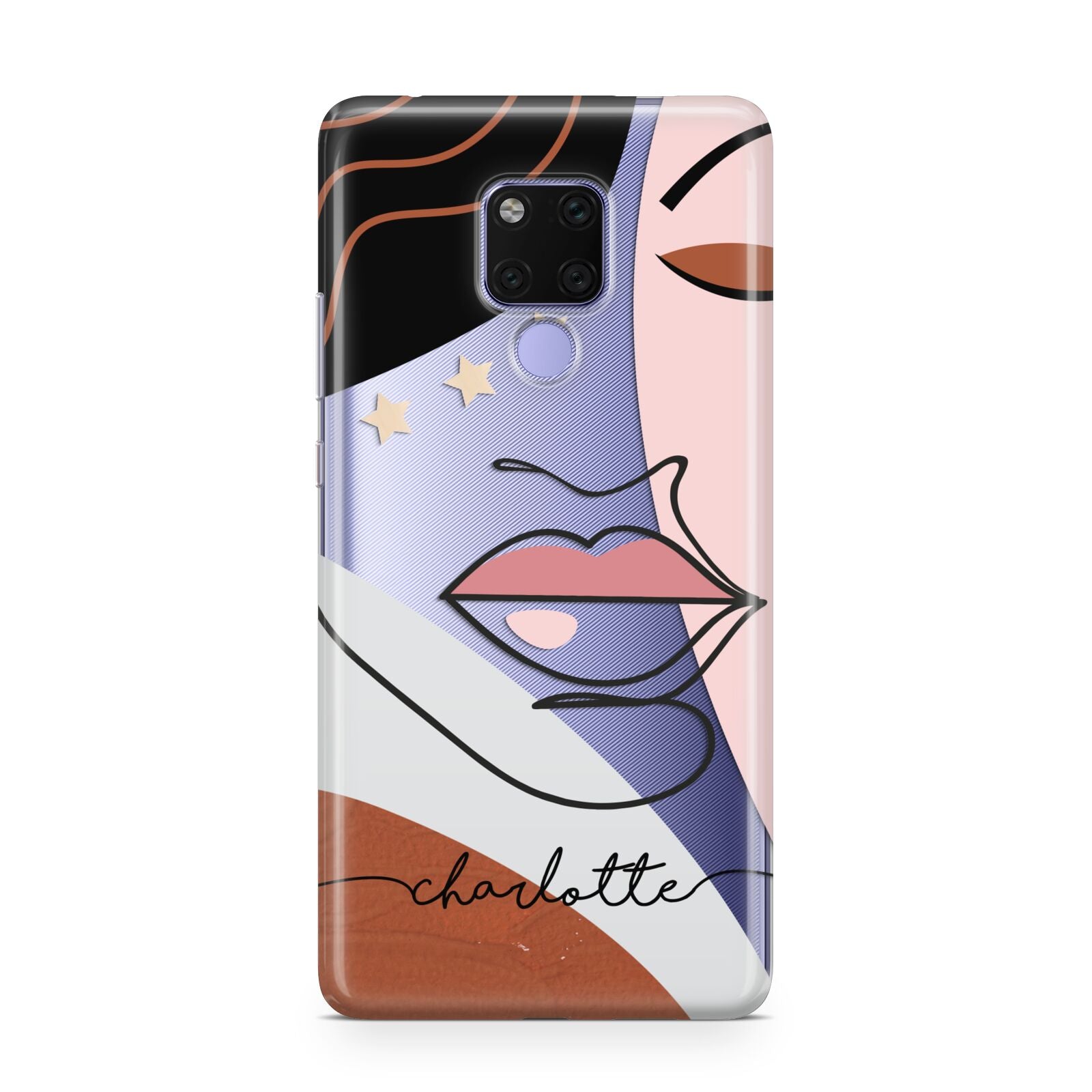 Personalised Abstract Art Huawei Mate 20X Phone Case