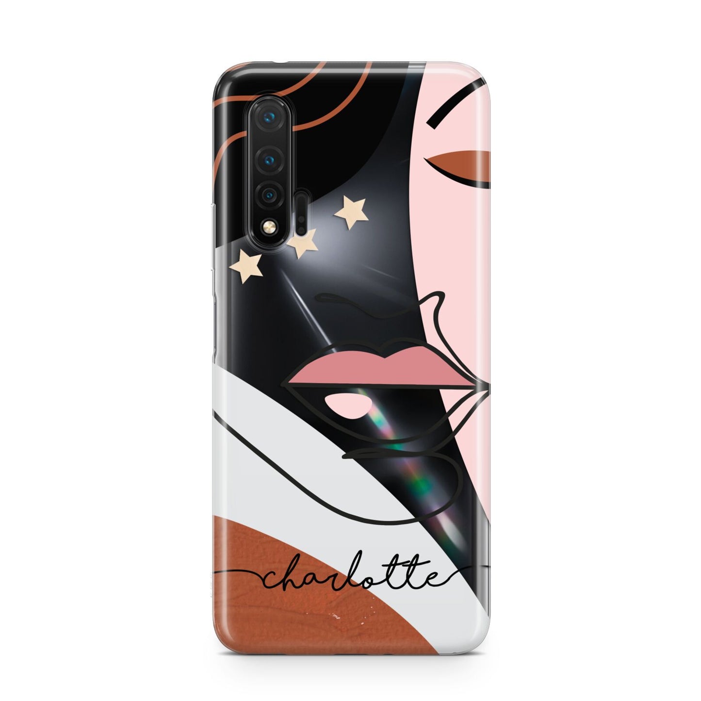 Personalised Abstract Art Huawei Nova 6 Phone Case