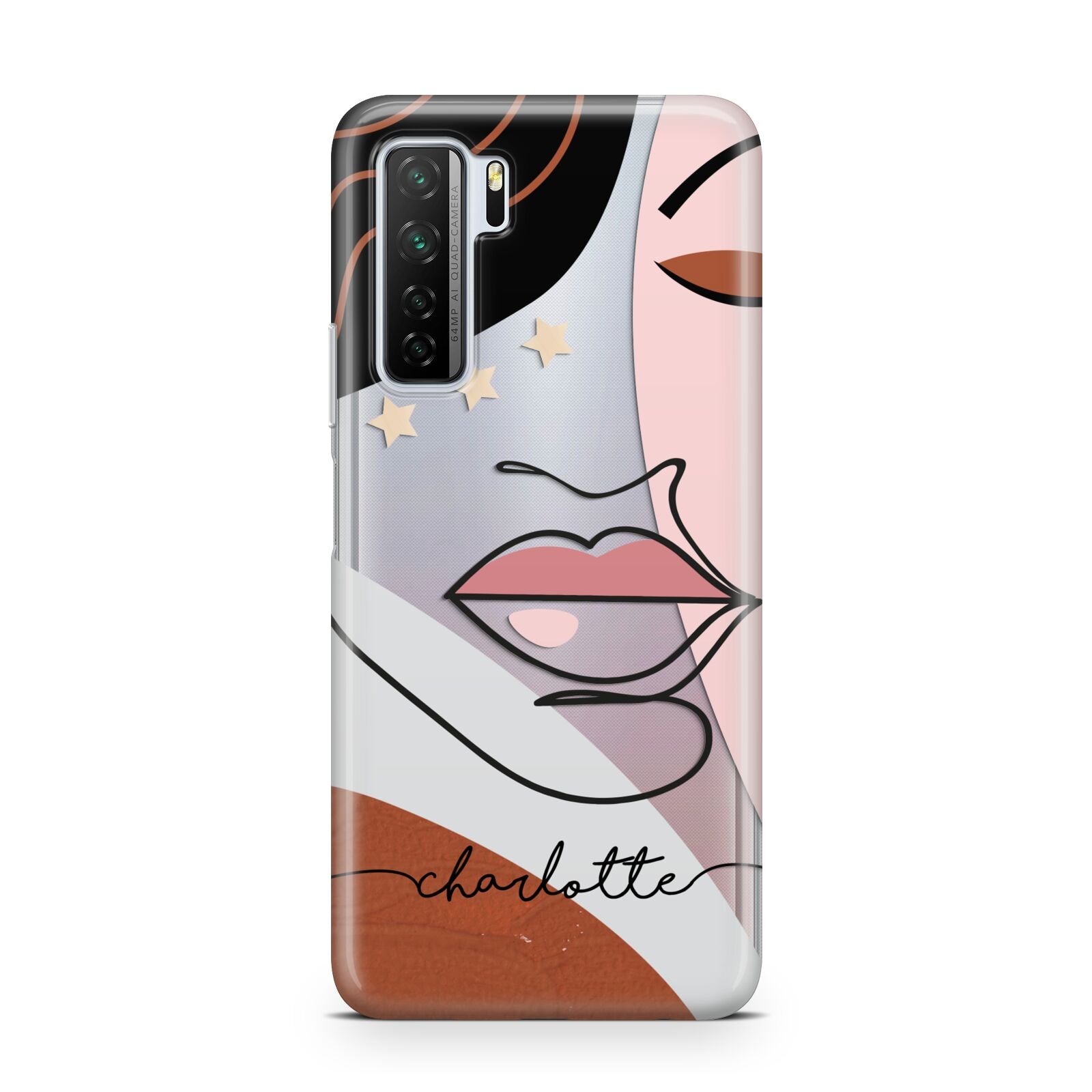 Personalised Abstract Art Huawei P40 Lite 5G Phone Case