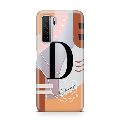 Personalised Abstract Huawei P40 Lite 5G Phone Case