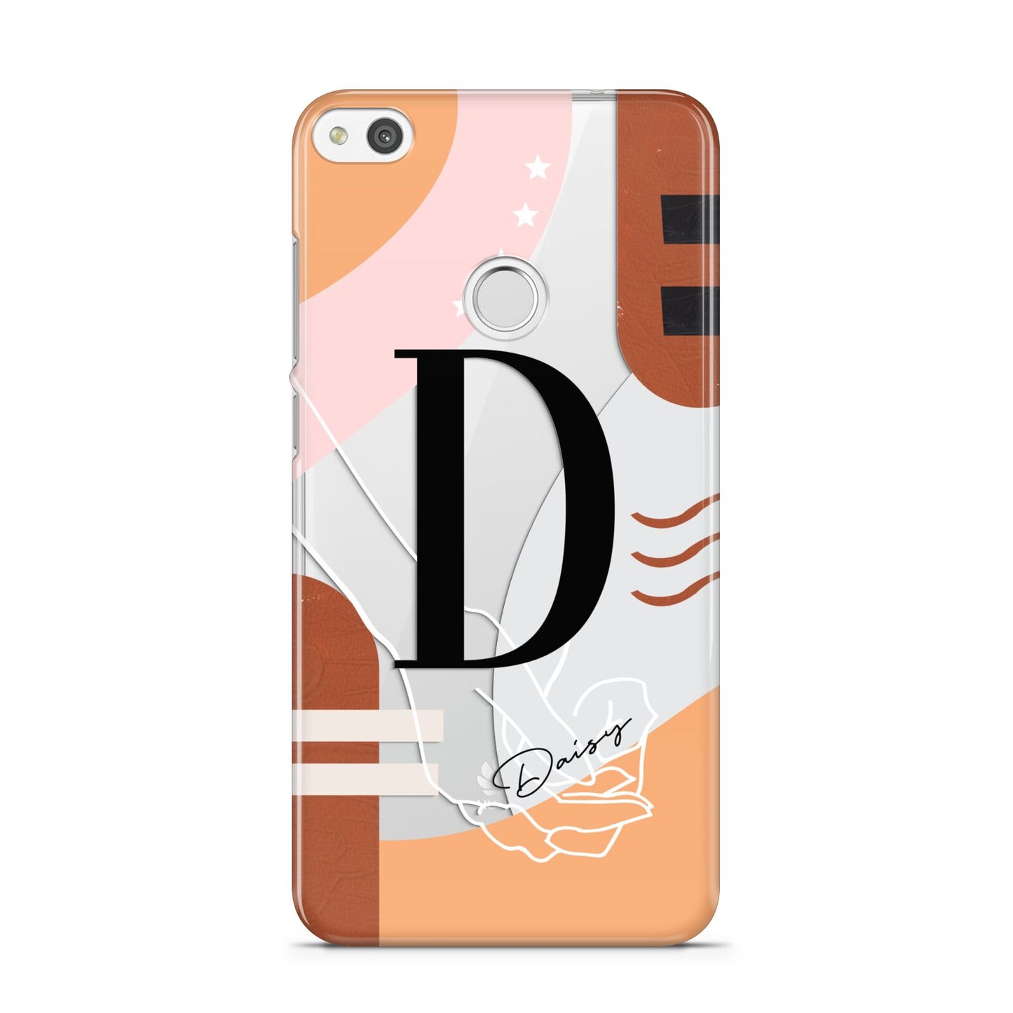 Personalised Abstract Huawei P8 Lite Case