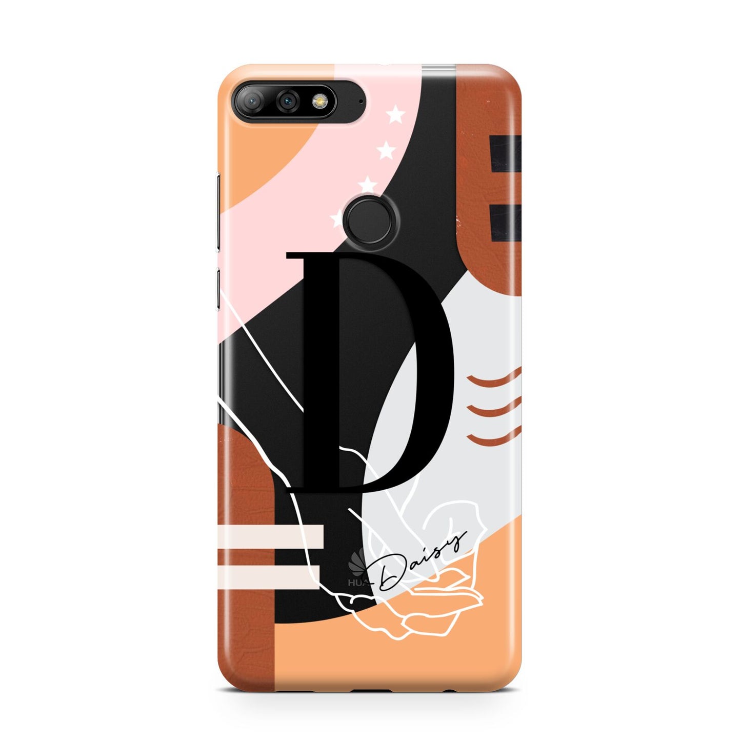 Personalised Abstract Huawei Y7 2018