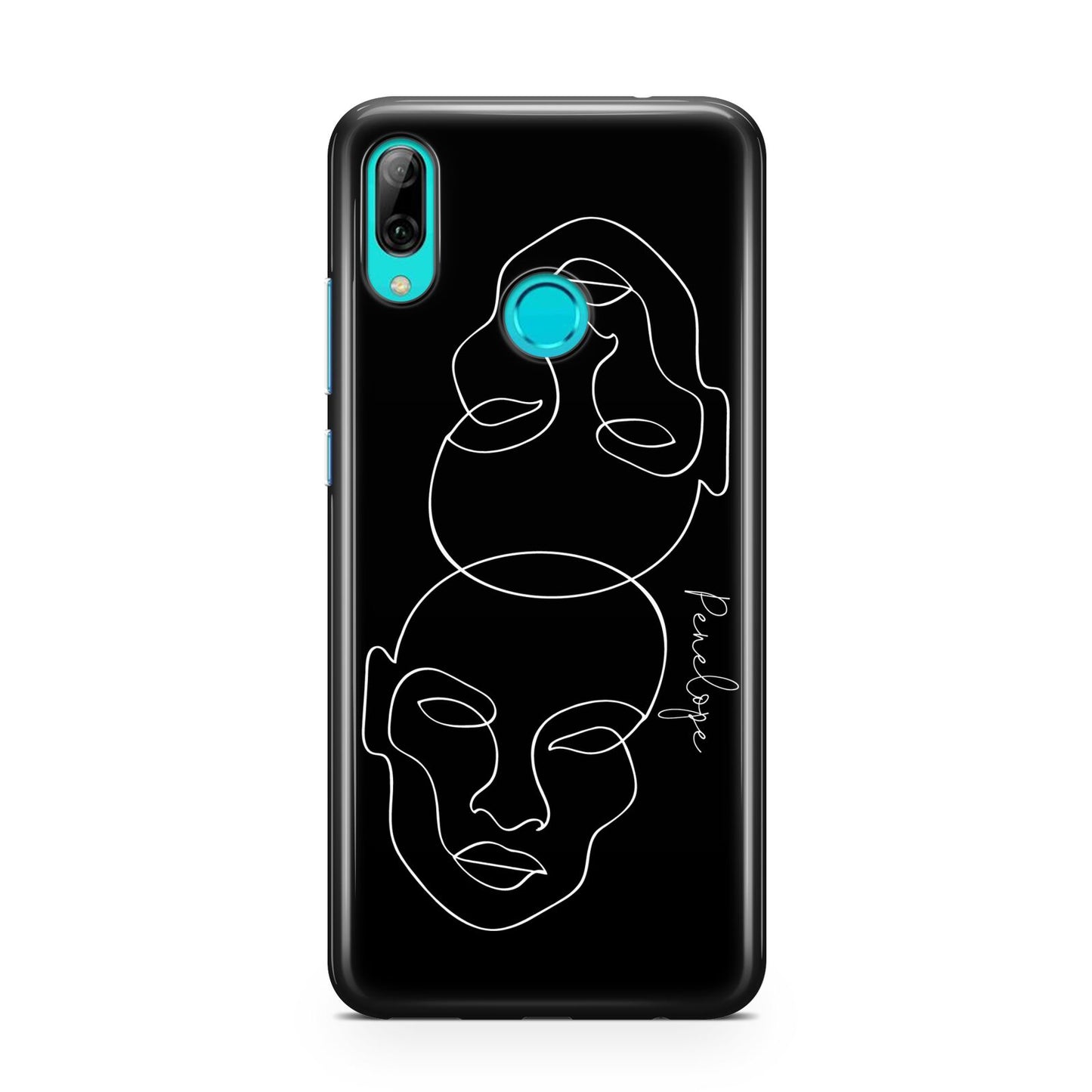 Personalised Abstract Line Art Huawei P Smart 2019 Case