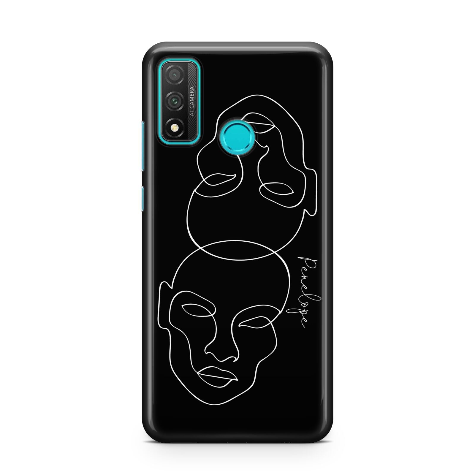 Personalised Abstract Line Art Huawei P Smart 2020