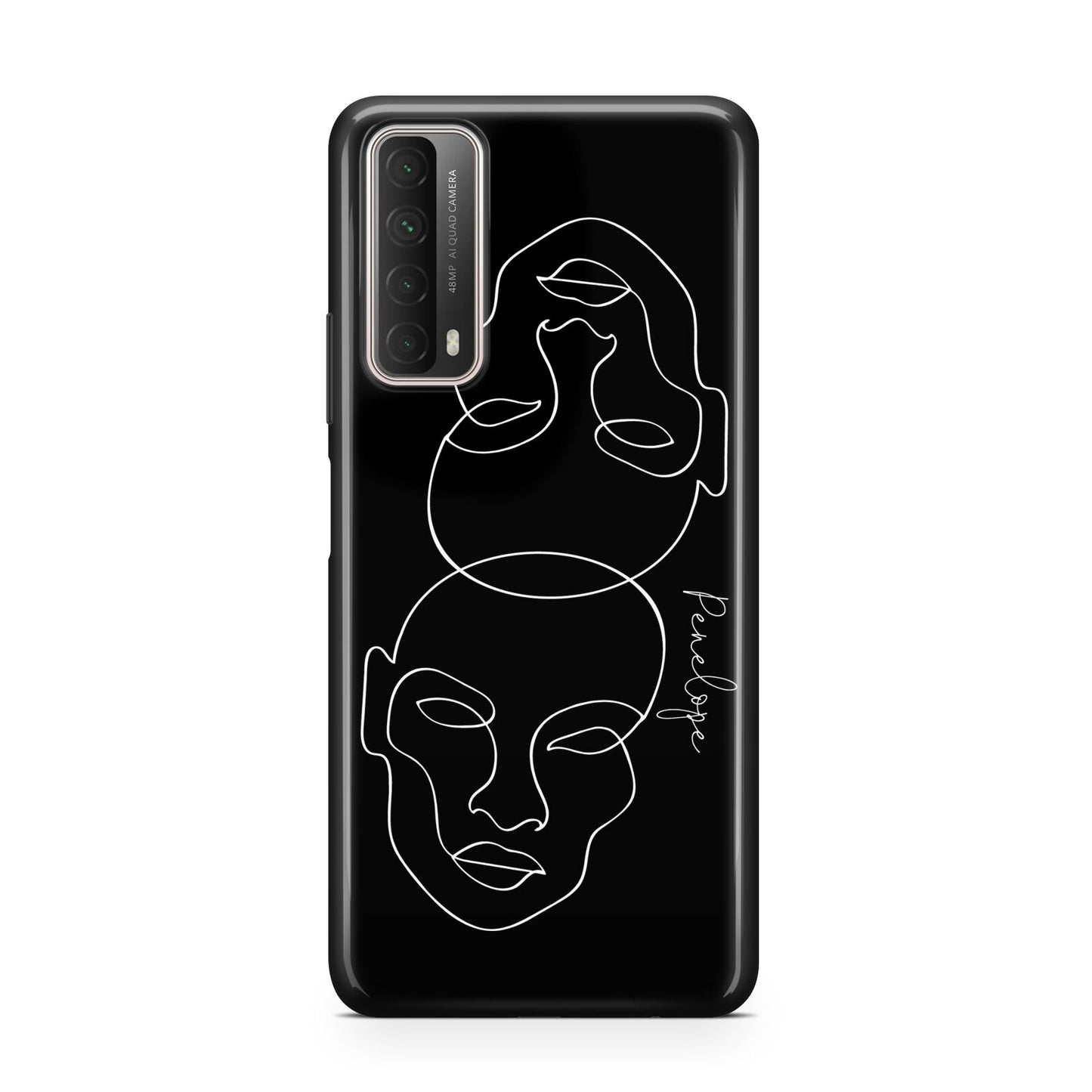 Personalised Abstract Line Art Huawei P Smart 2021