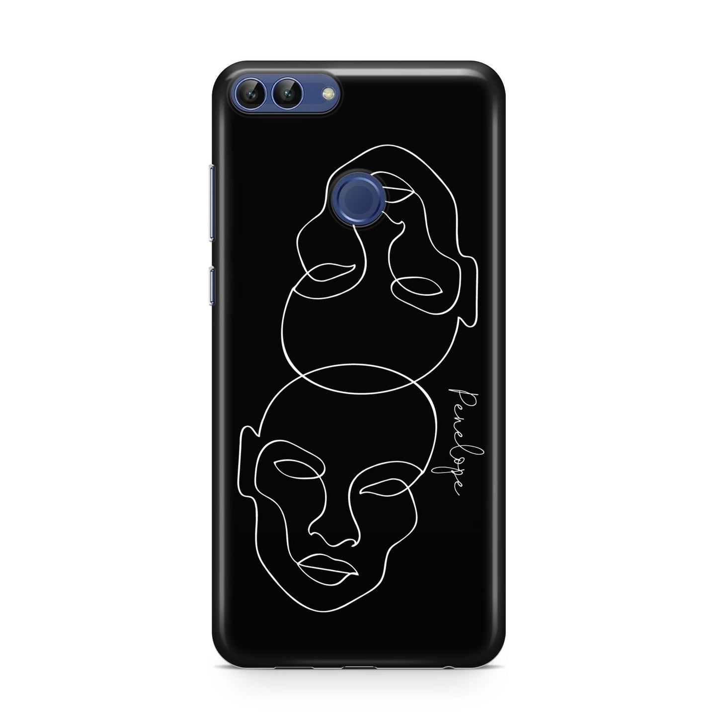 Personalised Abstract Line Art Huawei P Smart Case