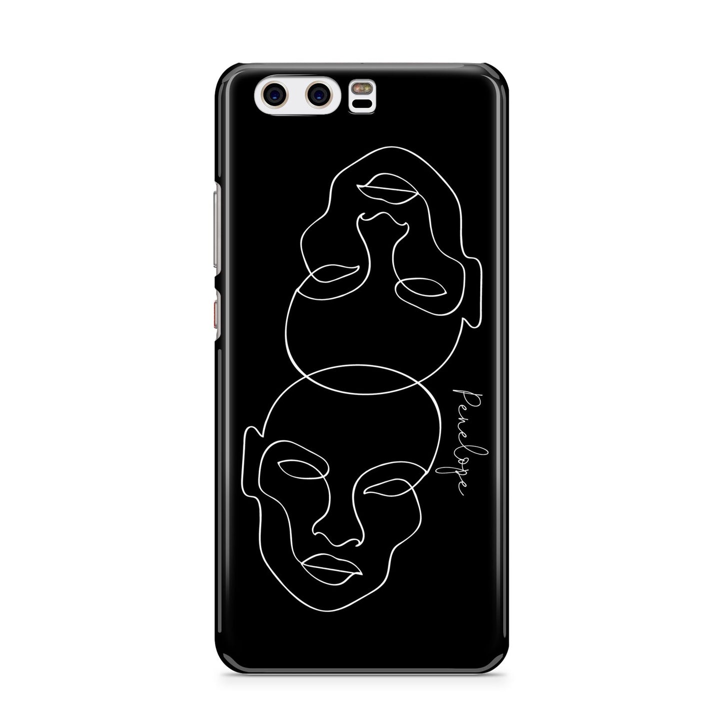 Personalised Abstract Line Art Huawei P10 Phone Case