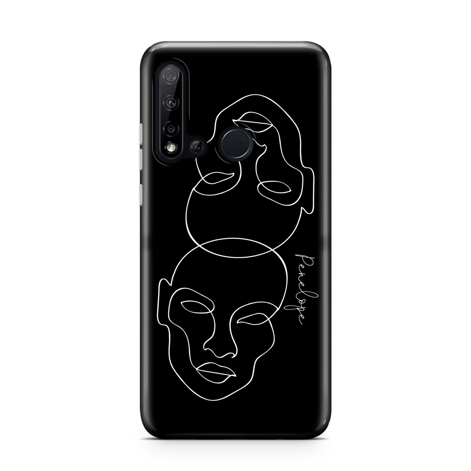 Personalised Abstract Line Art Huawei P20 Lite 5G Phone Case