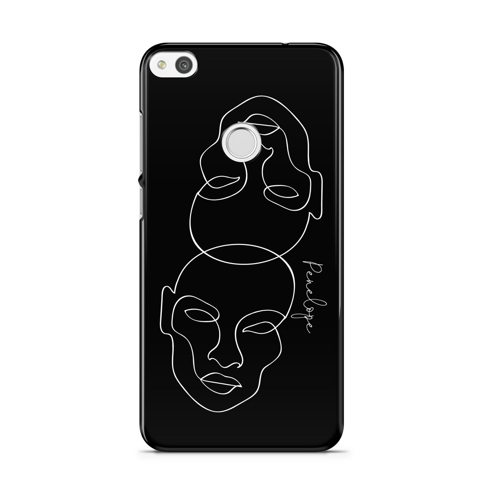 Personalised Abstract Line Art Huawei P8 Lite Case