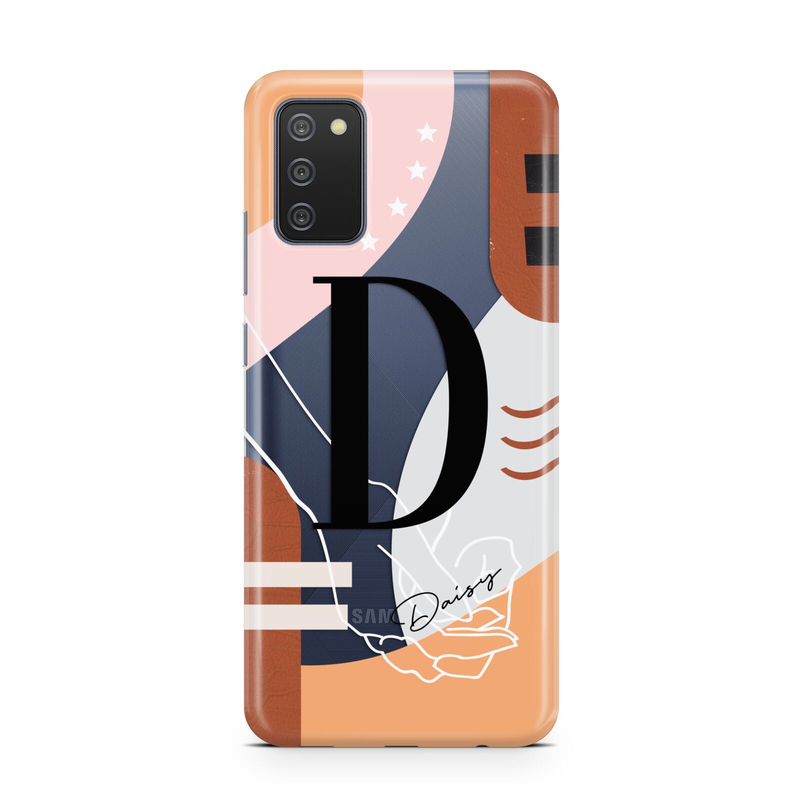 Personalised Abstract Samsung A02s Case