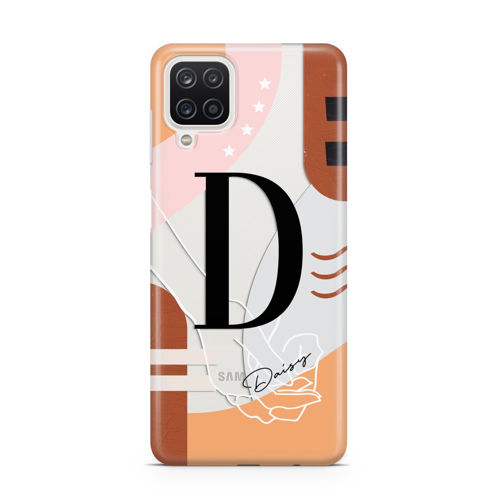 Personalised Abstract Samsung A12 Case