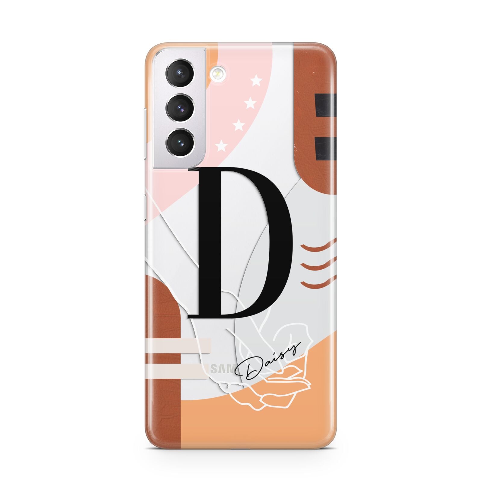 Personalised Abstract Samsung S21 Case