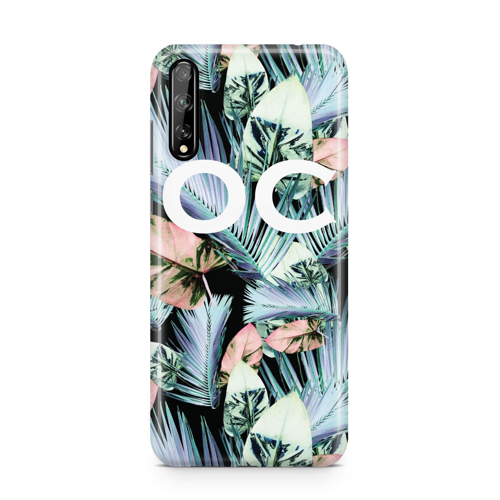 Personalised Abstract Tropical Leaves Huawei Enjoy 10s Phone Case