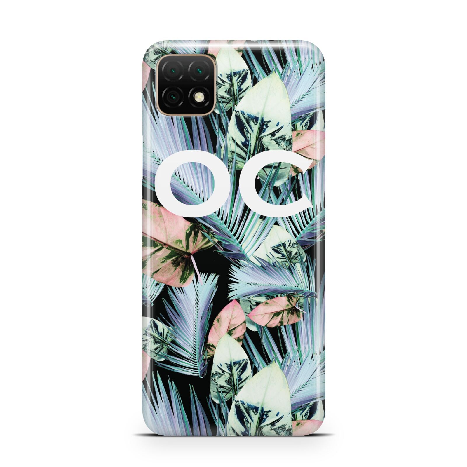 Personalised Abstract Tropical Leaves Huawei Enjoy 20 Phone Case