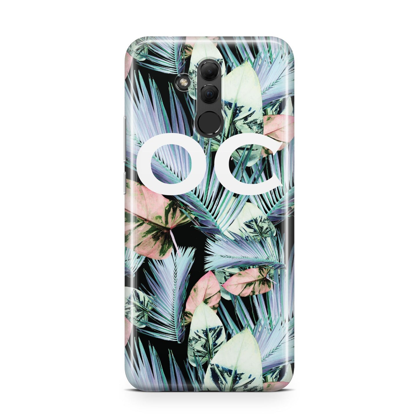 Personalised Abstract Tropical Leaves Huawei Mate 20 Lite