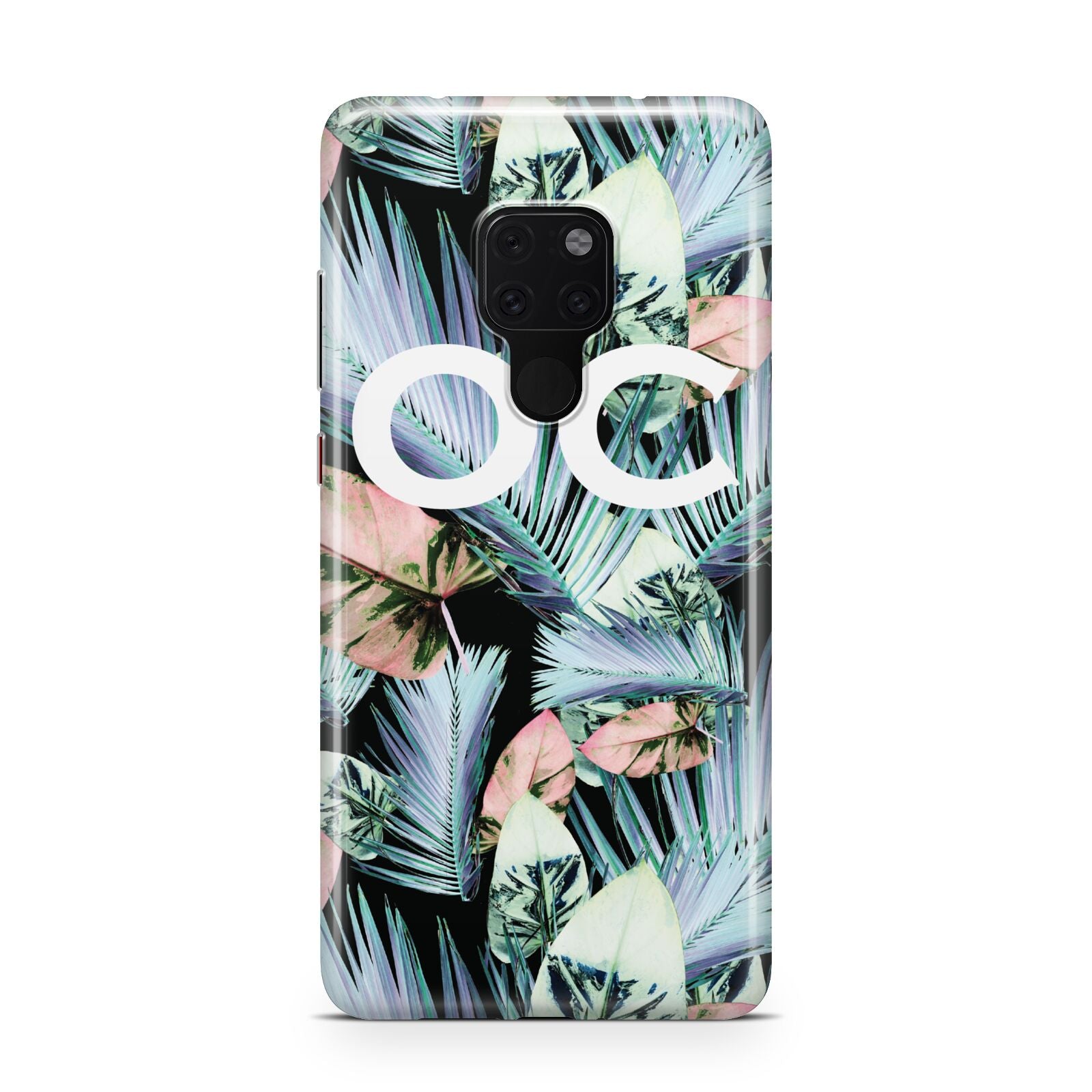 Personalised Abstract Tropical Leaves Huawei Mate 20 Phone Case