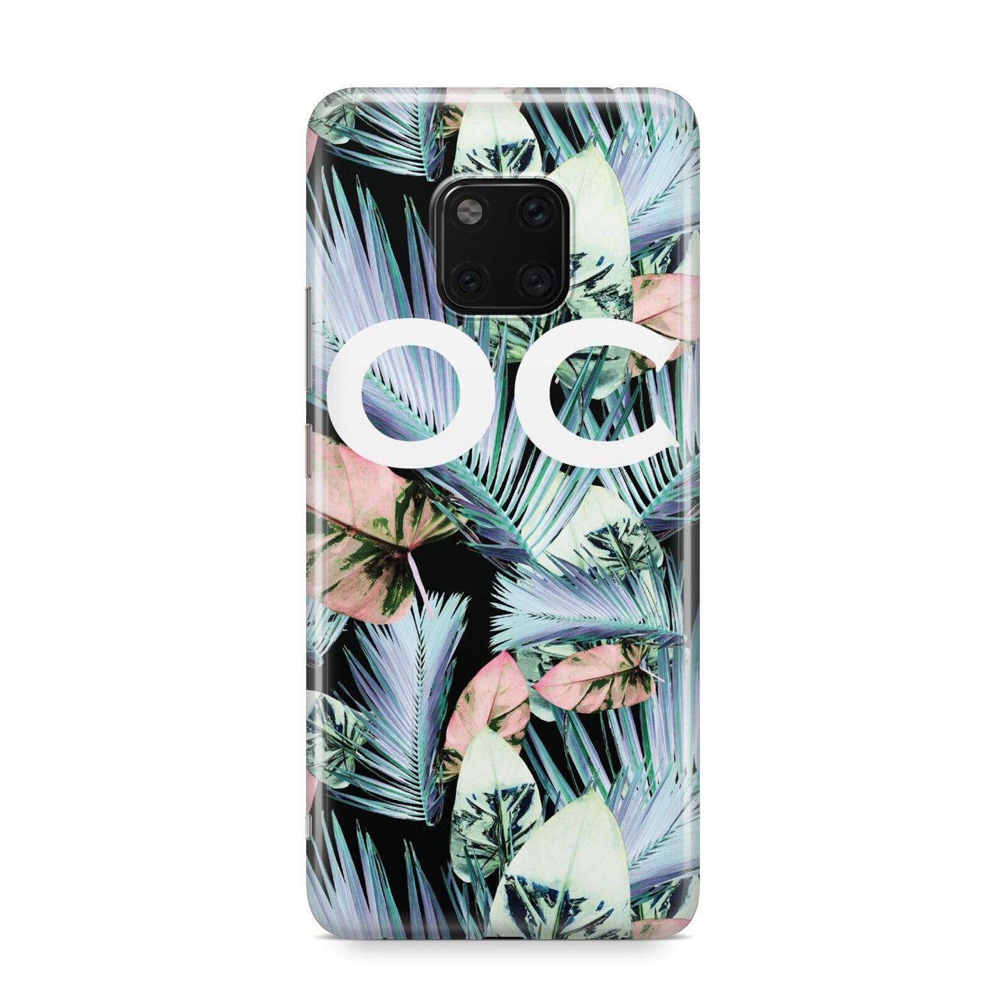 Personalised Abstract Tropical Leaves Huawei Mate 20 Pro Phone Case