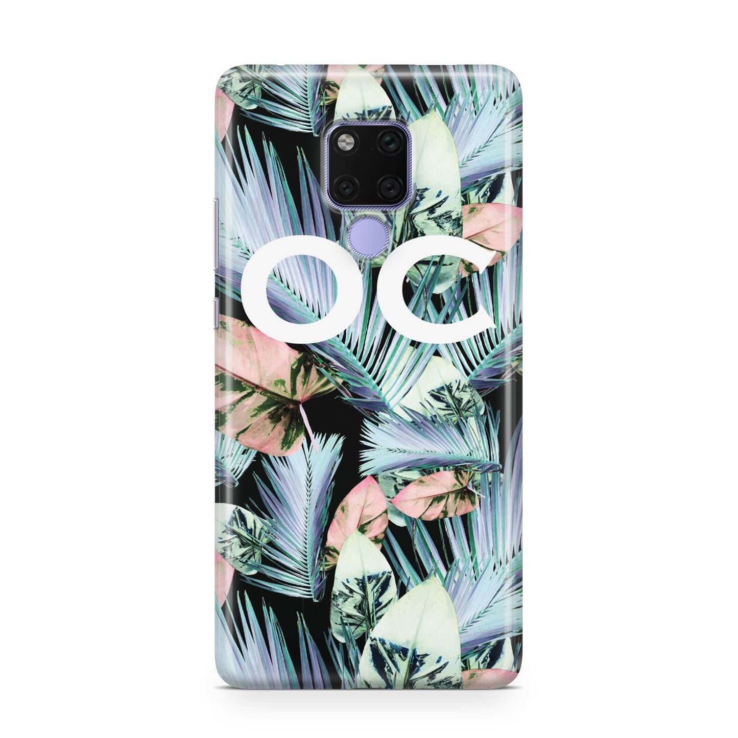 Personalised Abstract Tropical Leaves Huawei Mate 20X Phone Case