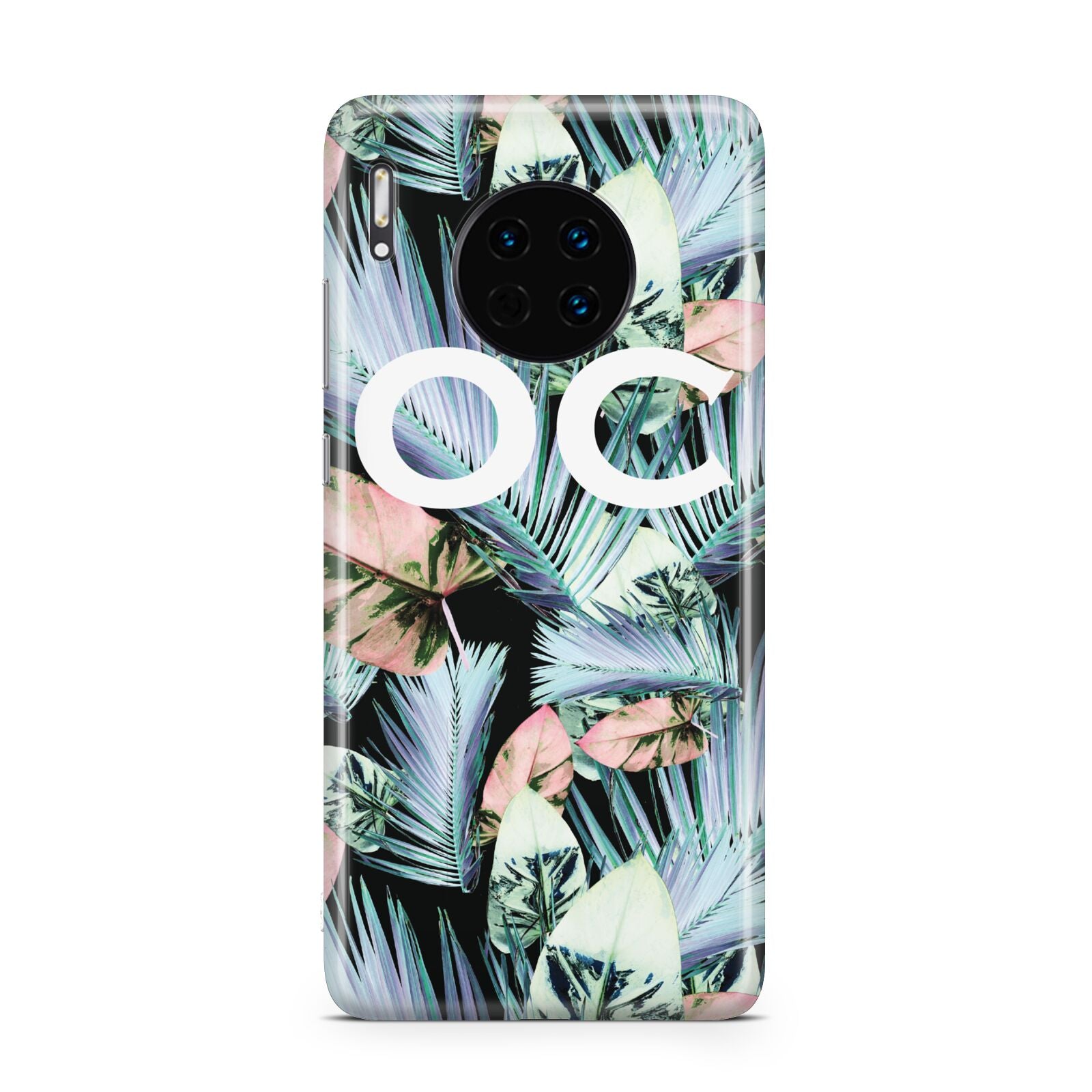 Personalised Abstract Tropical Leaves Huawei Mate 30