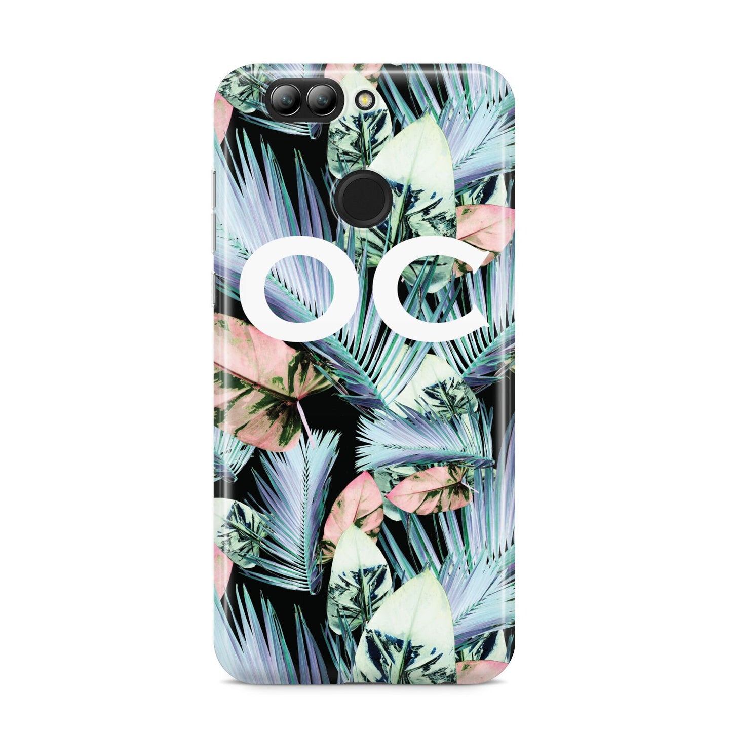 Personalised Abstract Tropical Leaves Huawei Nova 2s Phone Case