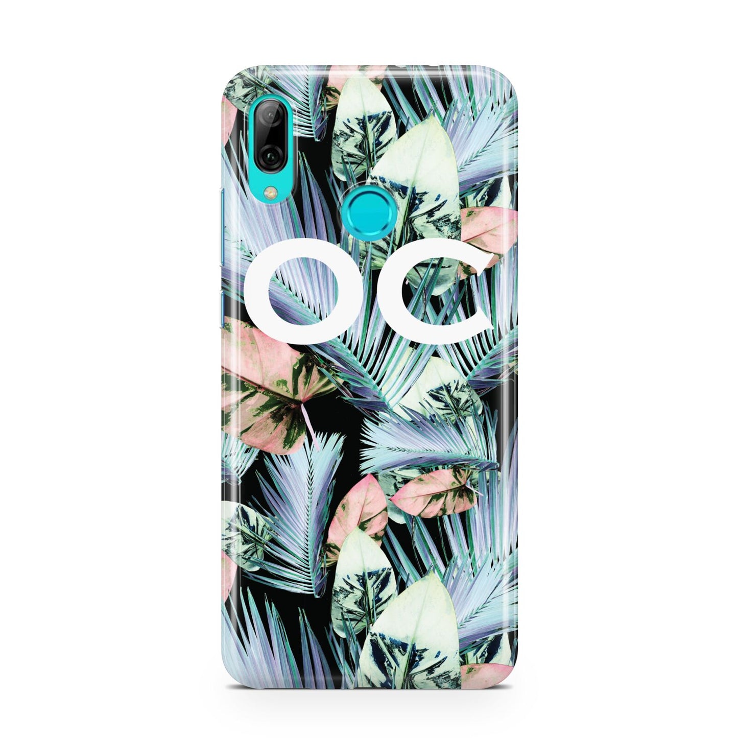 Personalised Abstract Tropical Leaves Huawei P Smart 2019 Case