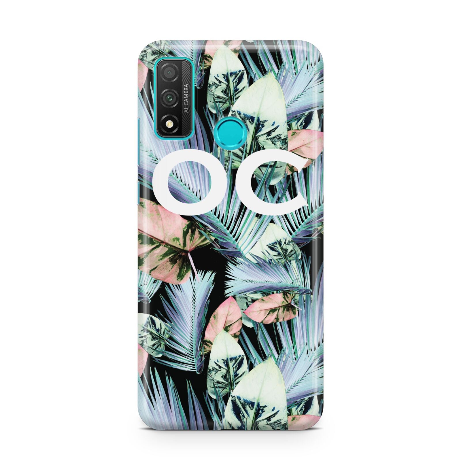 Personalised Abstract Tropical Leaves Huawei P Smart 2020