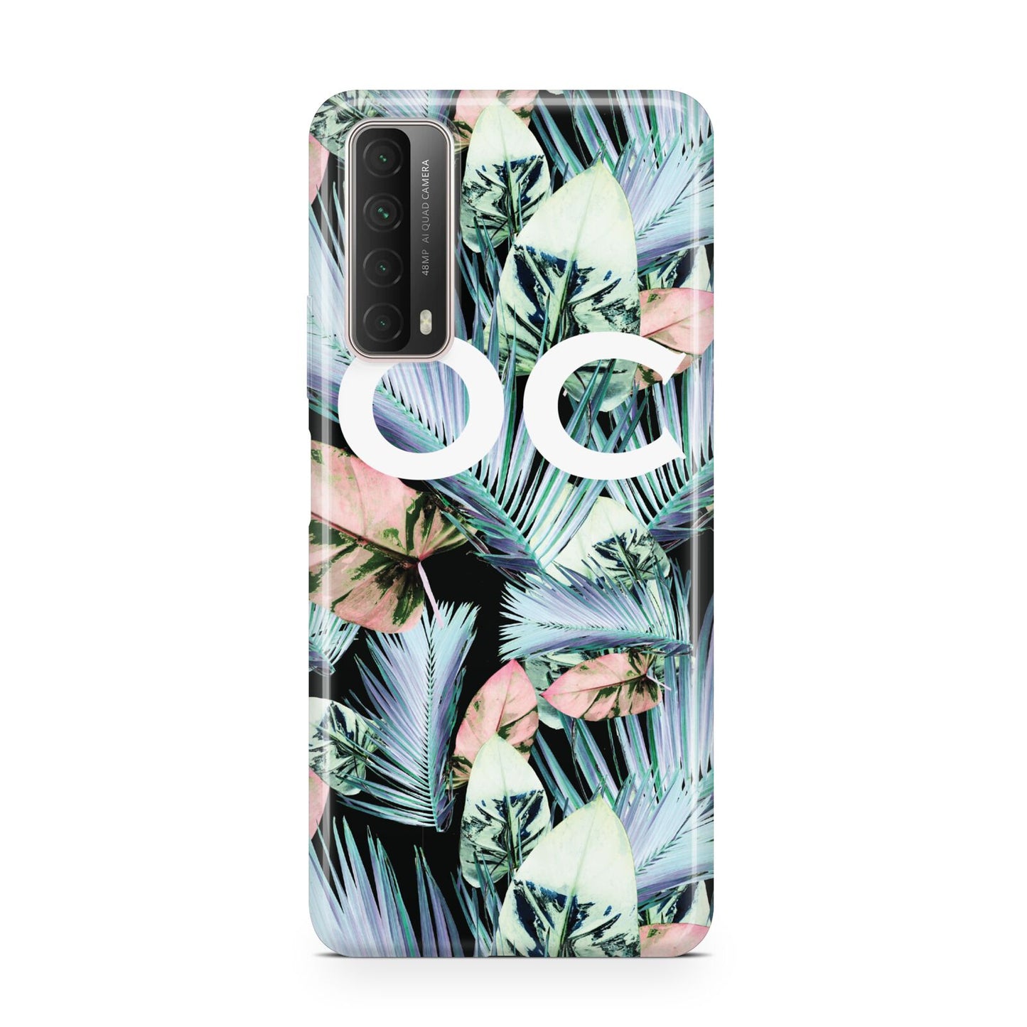 Personalised Abstract Tropical Leaves Huawei P Smart 2021