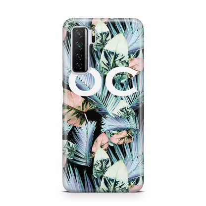 Personalised Abstract Tropical Leaves Huawei P40 Lite 5G Phone Case