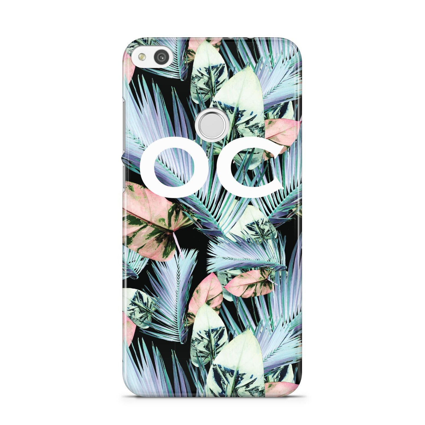 Personalised Abstract Tropical Leaves Huawei P8 Lite Case