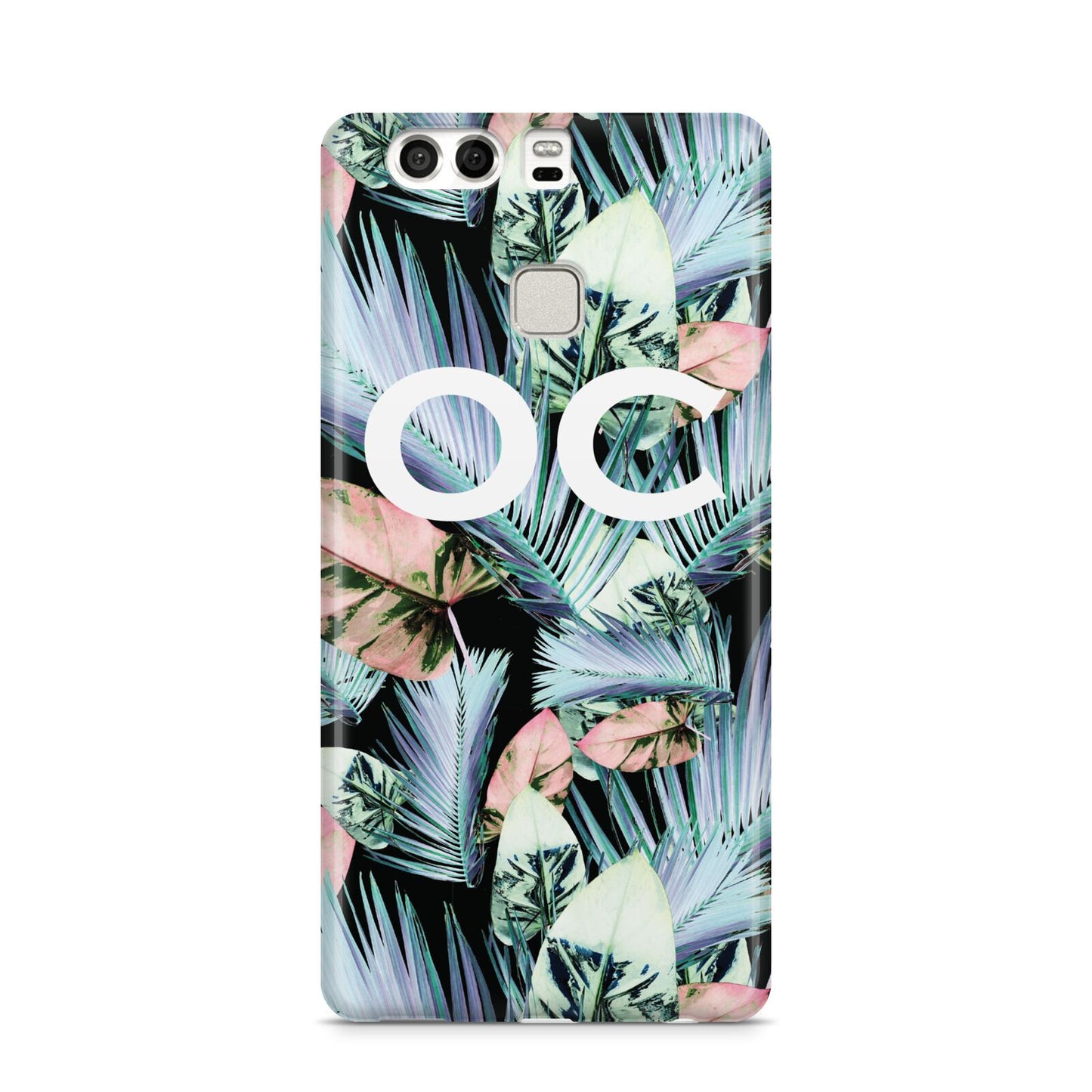 Personalised Abstract Tropical Leaves Huawei P9 Case